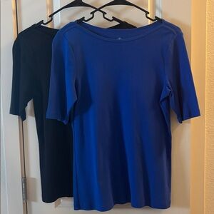 Excellent ST. JOHN’S BAY Classic Boatneck Tee